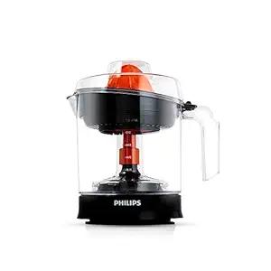 Philips Citrus Press Juicer HR2799/00, Black & Transparent, 1 Litre