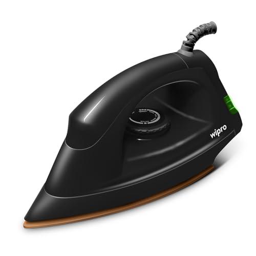 Wipro GD208 Automatic Electric Dry Iron 1200 Watt With Large LED Indicator Black