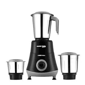 Voltas Beko Mixer Grinder Range 525 W with GrindX Technology (G5253HP-BG | 3 Jars | Black & Grey)