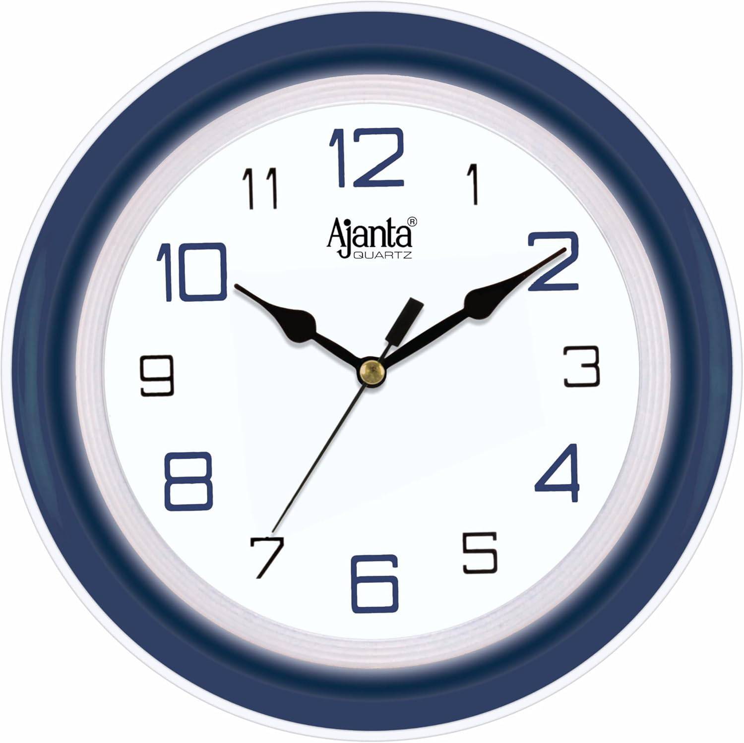 Ajanta AQ-2147 Quartz Glass Analog Wall Clock